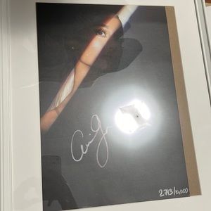 Ariana Grande Sweetener Signed Litho (without frame) | Sweetener 2018 Era
